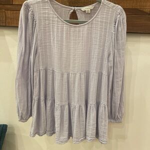 American Eagle Outfitters Light Purple Blouse